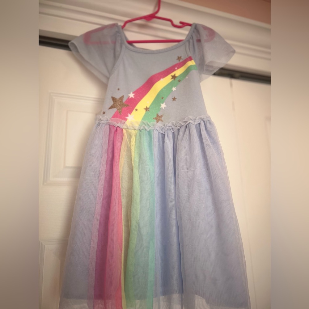 Adorable Rainbow Dress 4T